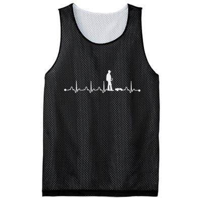 Heartbeat Ekg Rc Car Heartbeat Love Gift Mesh Reversible Basketball Jersey Tank