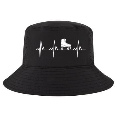 Heartbeat Ecg Roller Skates Roller Skating Inline Skating Gift Cool Comfort Performance Bucket Hat