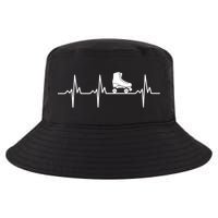 Heartbeat Ecg Roller Skates Roller Skating Inline Skating Gift Cool Comfort Performance Bucket Hat