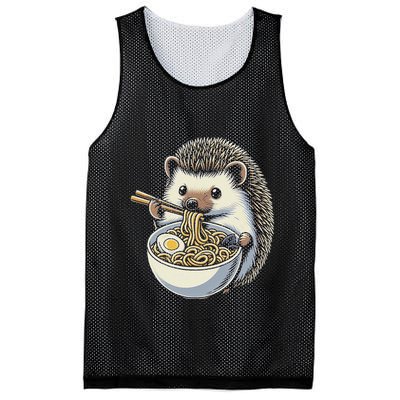 Hedgehog Eating Ramen Japanese Noodles Soup Mesh Reversible Basketball Jersey Tank