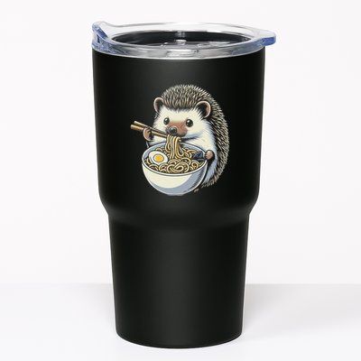 Hedgehog Eating Ramen Japanese Noodles Soup Tumbler