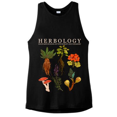 Herbology Hogwarts School of Witchcraft And Wizardry Ladies PosiCharge Tri-Blend Wicking Tank