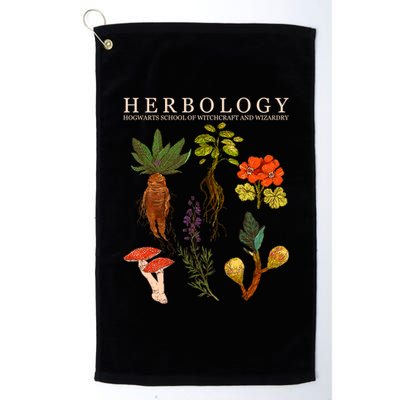 Herbology Hogwarts School of Witchcraft And Wizardry Platinum Collection Golf Towel