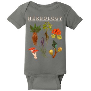 Herbology Hogwarts School of Witchcraft And Wizardry Baby Bodysuit