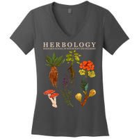 Herbology Hogwarts School of Witchcraft And Wizardry Women's V-Neck T-Shirt
