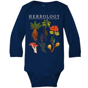 Herbology Hogwarts School of Witchcraft And Wizardry Baby Long Sleeve Bodysuit