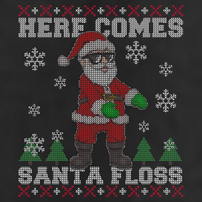 Here Comes Santa Floss Cool Ugly Christmas 15oz Campfire Ceramic Mug