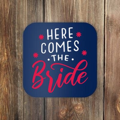 Here Comes The Bride Coaster