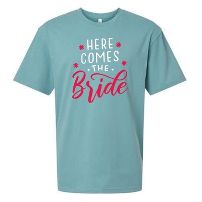 Here Comes The Bride Sueded Cloud Jersey T-Shirt