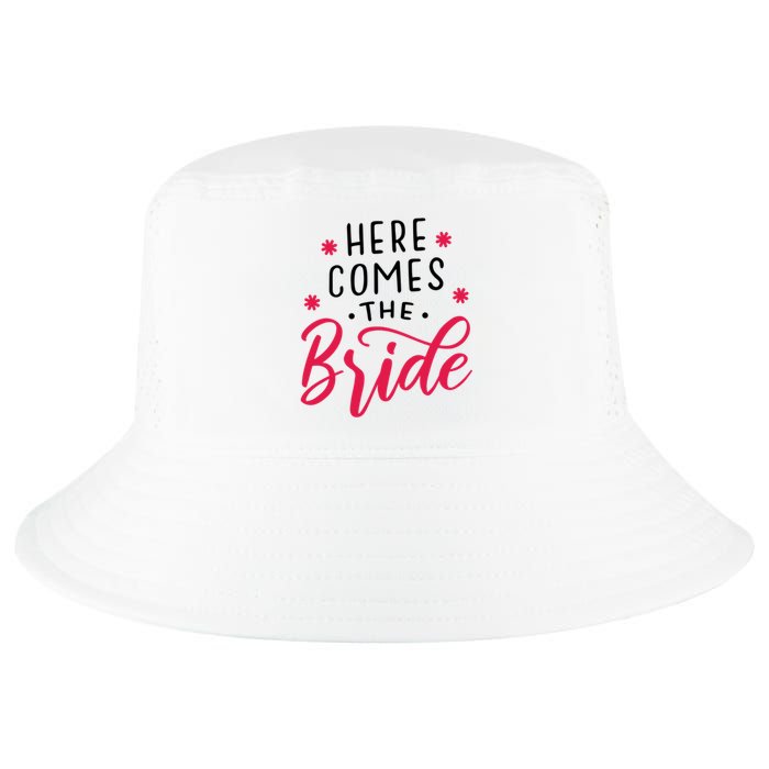 Here Comes The Bride Cool Comfort Performance Bucket Hat