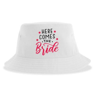 Here Comes The Bride Sustainable Bucket Hat