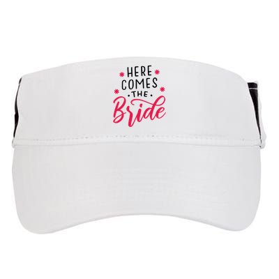 Here Comes The Bride Adult Drive Performance Visor