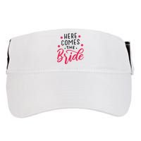 Here Comes The Bride Adult Drive Performance Visor