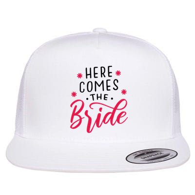 Here Comes The Bride Flatbill Hat