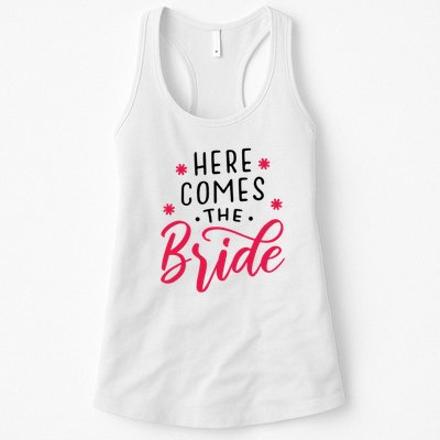 Here Comes The Bride Womens Tank Top