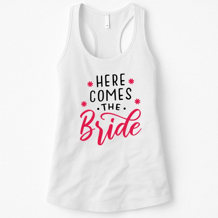 Here Comes The Bride Womens Tank Top