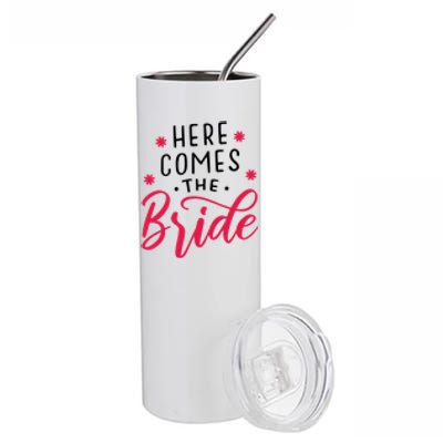 Here Comes The Bride Stainless Steel Tumbler