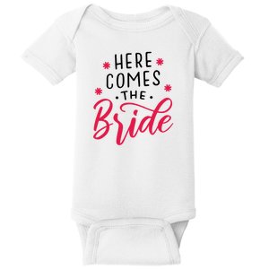 Here Comes The Bride Baby Bodysuit