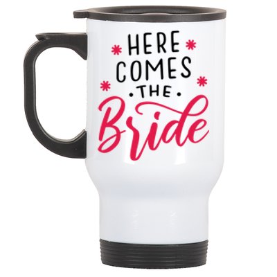 Here Comes The Bride Stainless Steel Travel Mug