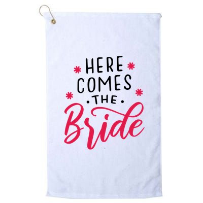Here Comes The Bride Golf Towel
