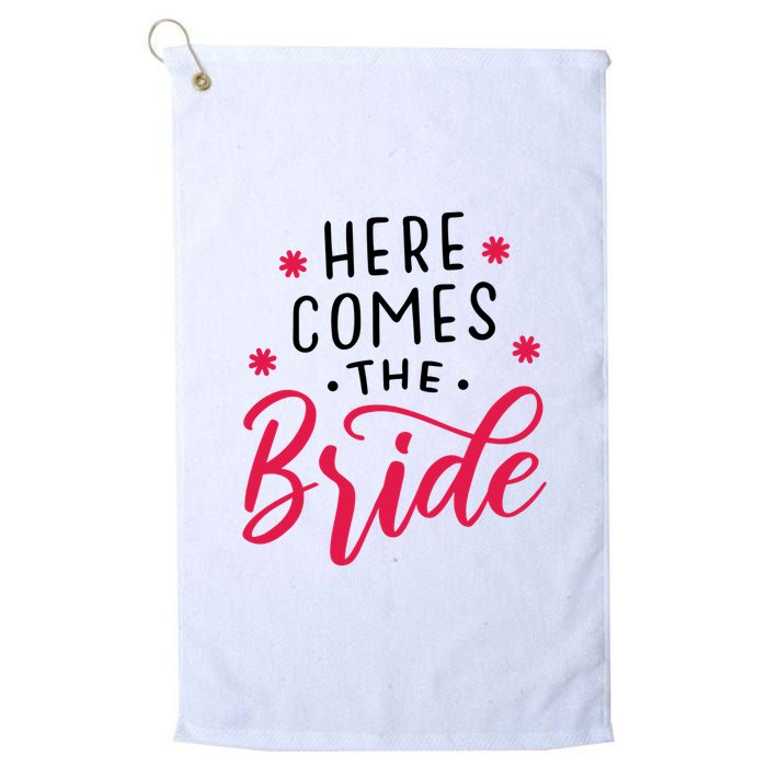 Here Comes The Bride Golf Towel