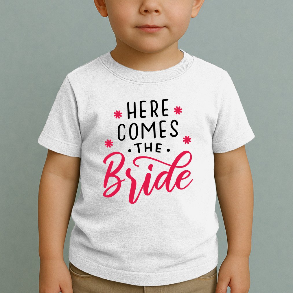 Here Comes The Bride Toddler T-Shirt