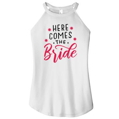 Here Comes The Bride Women’s Perfect Tri Rocker Tank