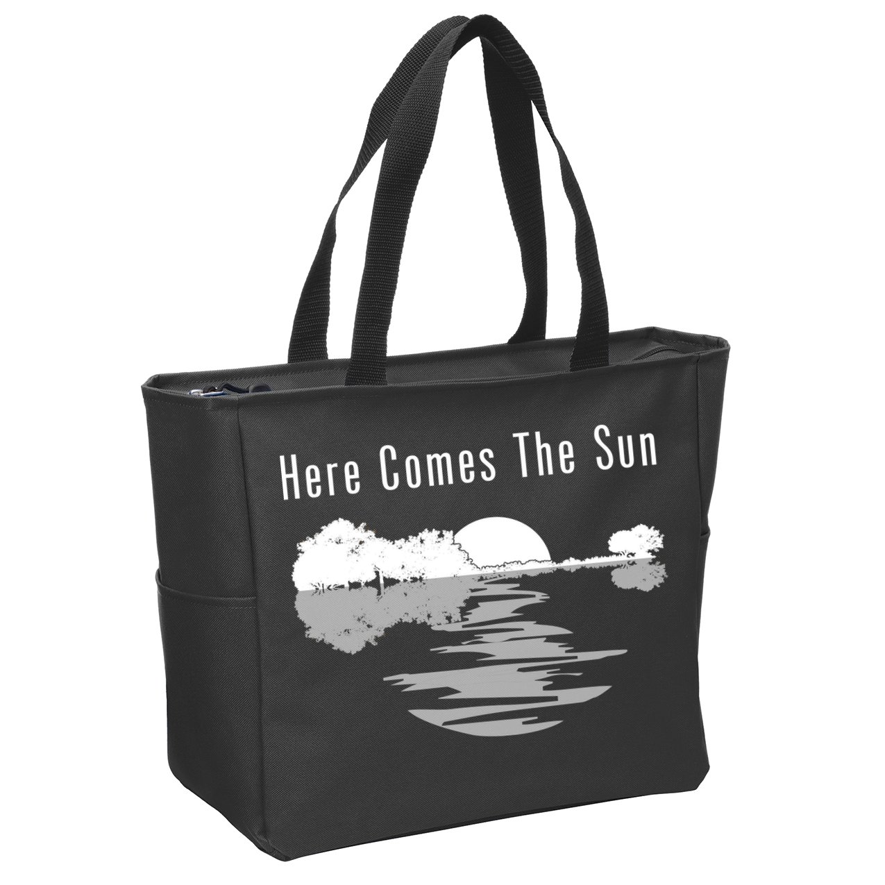 Here Comes The Sun Zip Tote Bag