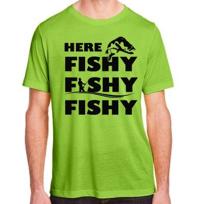 Here Fishy Fishy Fishy Adult ChromaSoft Performance T-Shirt