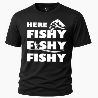 Here Fishy Fishy Fishy Performance Shirt