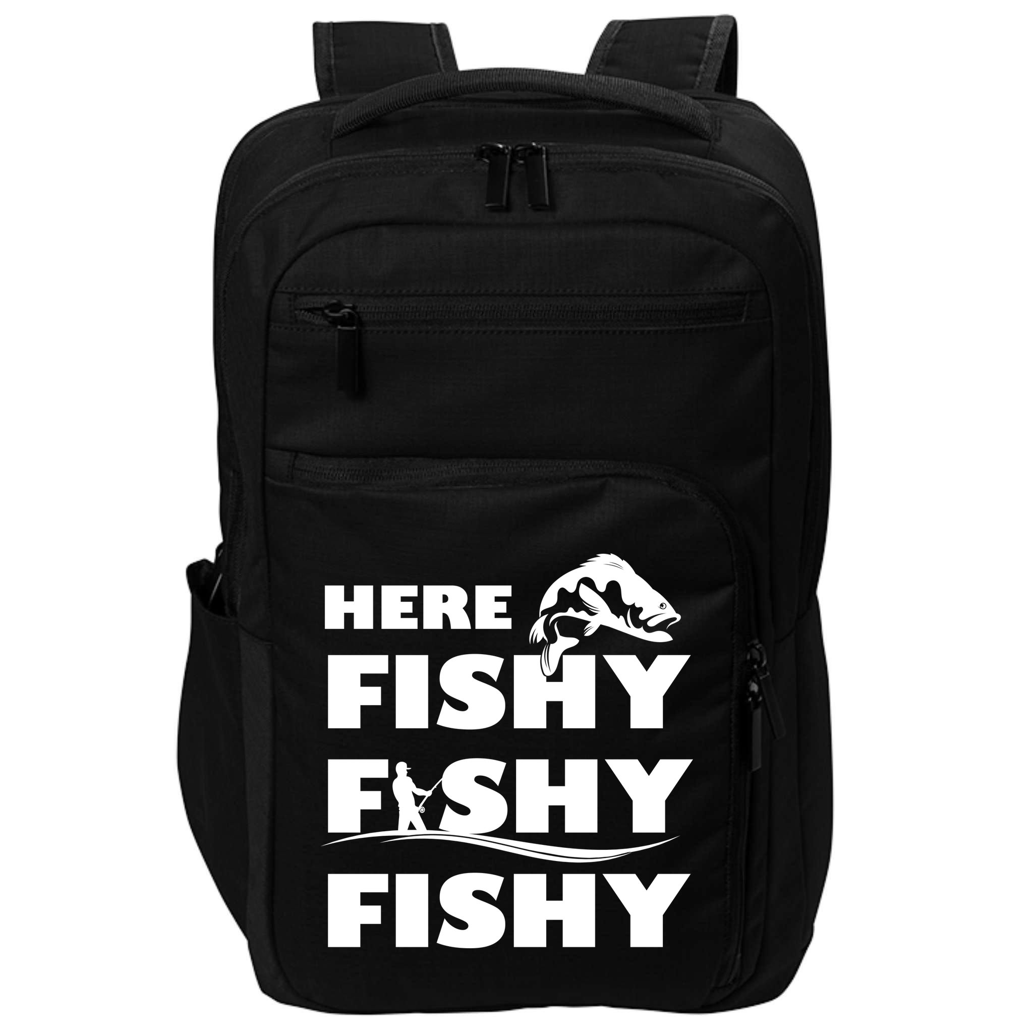 Here Fishy Fishy Fishy Impact Tech Backpack