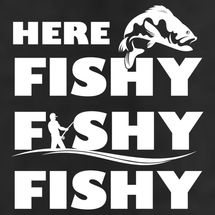 Here Fishy Fishy Fishy 11oz C Handle Ceramic Mug