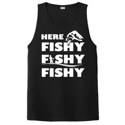 Here Fishy Fishy Fishy PosiCharge Competitor Tank