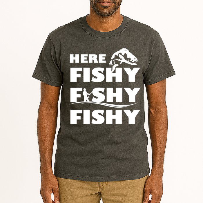 Here Fishy Fishy Fishy Tall T-Shirt