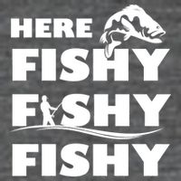 Here Fishy Fishy Fishy Tall T-Shirt