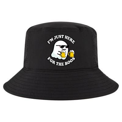 Here For The Boos Funny Halloween Party Cool Comfort Performance Bucket Hat