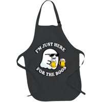 Here For The Boos Funny Halloween Party Apron