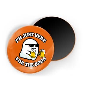 Here For The Boos Funny Halloween Party Magnet