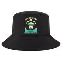 Here For The Cats Humans Are Gross Cool Comfort Performance Bucket Hat
