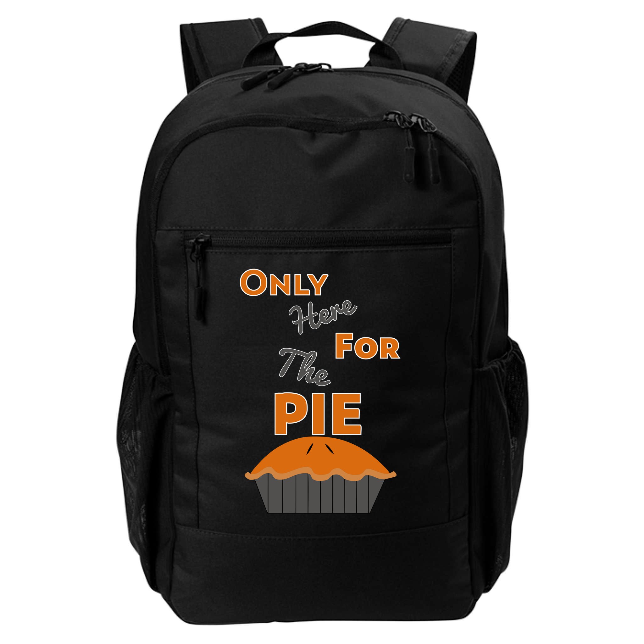 Here For The Pie Funny Thanksgiving Backpack