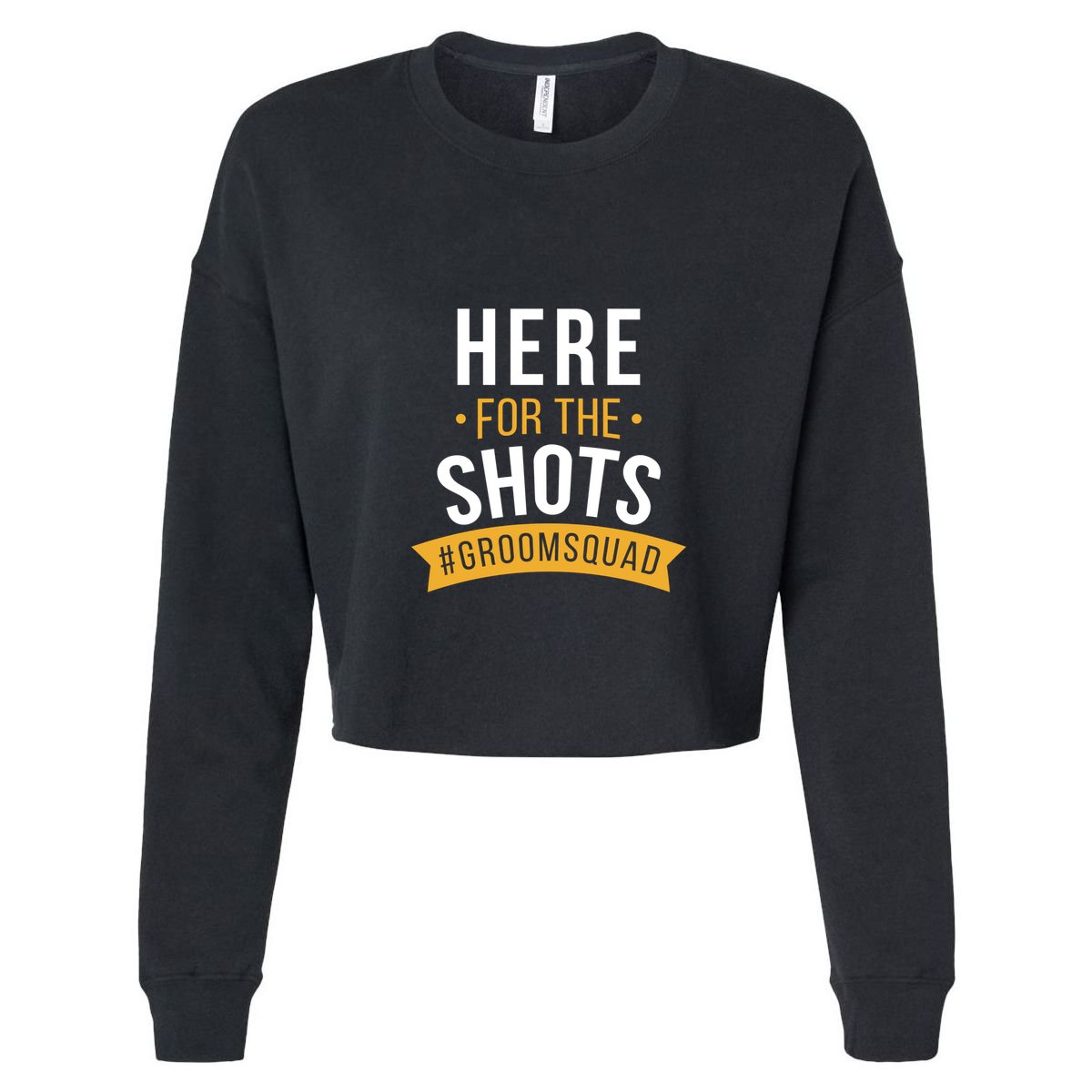 Here For The Shots Groom Squad Cool Comfort Performance Bucket Hat