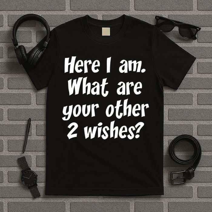 Here I Am, What Are Your Other Two Wishes T-Shirt