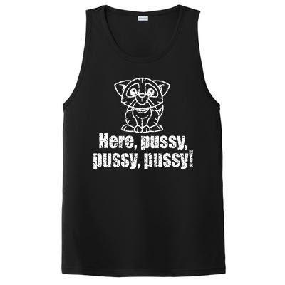 Here Pussy Pussy Pussy Cat PosiCharge Competitor Tank