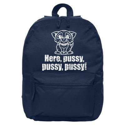 Here Pussy Pussy Pussy Cat 16 in Basic Backpack