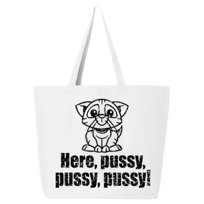 Here Pussy Pussy Pussy Cat 25L Jumbo Tote