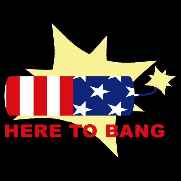 Here To Bang Independence Day 4th of July Mug