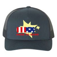 Here To Bang Independence Day 4th of July Yupoong Adult 5-Panel Trucker Hat