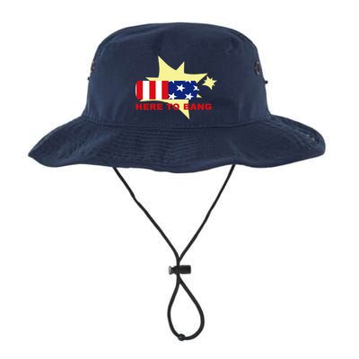 Here To Bang Independence Day 4th of July Bucket Hat