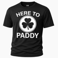 Here To Paddy Funny St Patricks Day Cooling Performance Crew T-Shirt