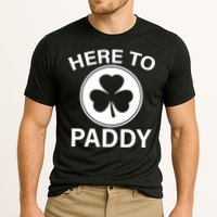 Here To Paddy Funny St Patricks Day Cooling Performance Crew T-Shirt